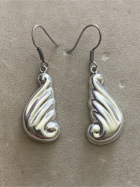 Sterling Silver Dangle Earrings 925